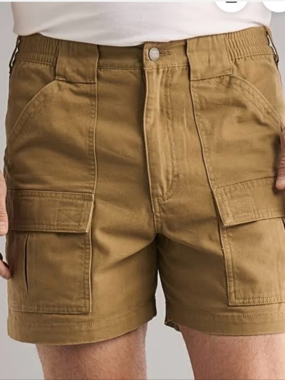 Redhead 6 Pocket Cargo Shorts - Men’s Size 42” Beach Comber 5" Inseam, Brown